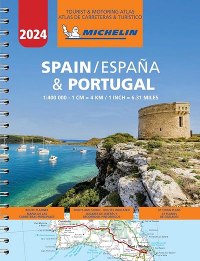 Atlas de carreteras de España y Portugal 2024