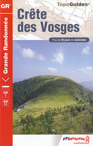 Crête des Vosges. Plus de 20 jours de randonnée