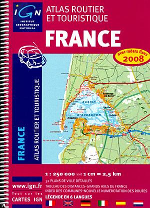 France. Atlas routiere et turistique