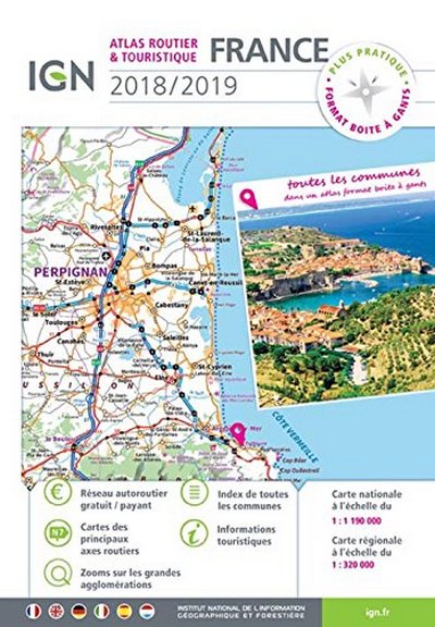 Atlas routier touristique France