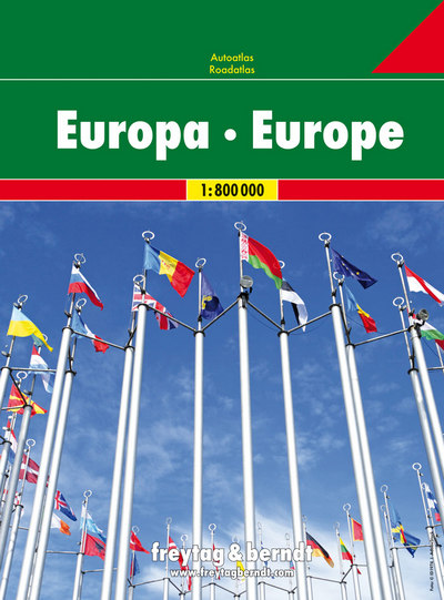 Europa. Europe. Atlas de carreteras