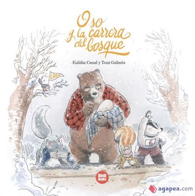 Oso y la carrera del bosque