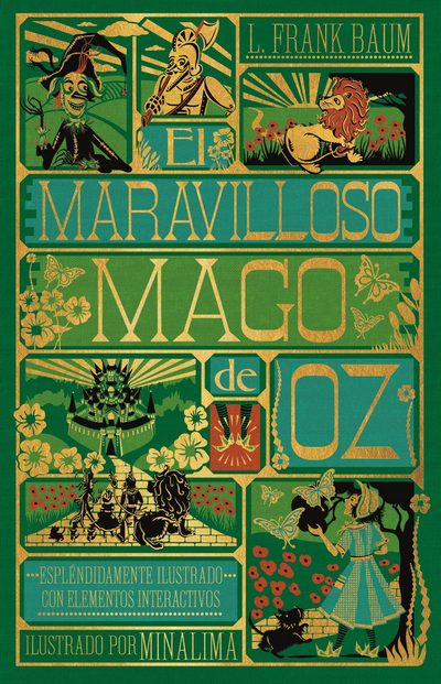 El maravilloso Mago de OZ. Ilustrado por Minalima