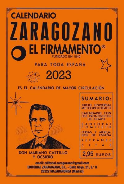 Calendario Zaragozano 2023 (de bolsillo)