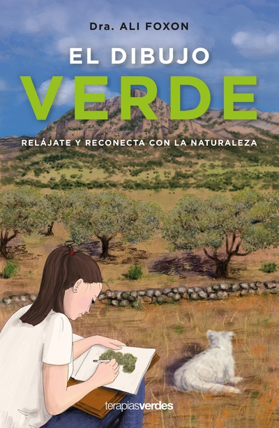 El dibujo verde. Relájatey reconecta con la naturaleza