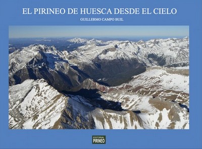 El pirineo de Huesca desde el cielo