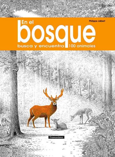 En el bosque. busca y encuentra 100 animales