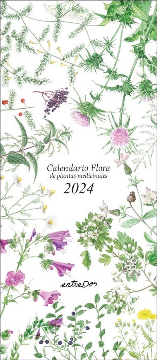 Calendario  2024 flora de plantas medicinales