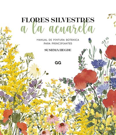 Flores silvestres a la acuarela