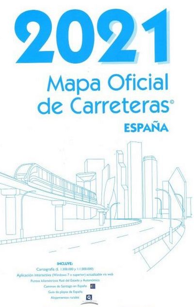 Librería Desnivel - Mapa oficial de carreteras de España 2021