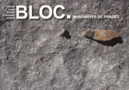 Bloc. Muntanyes de Prades