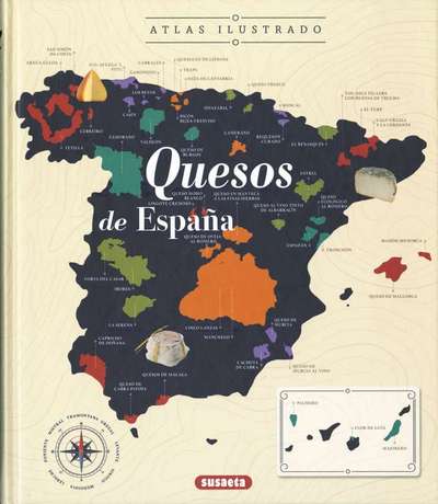 Atlas ilustrado de quesos de España