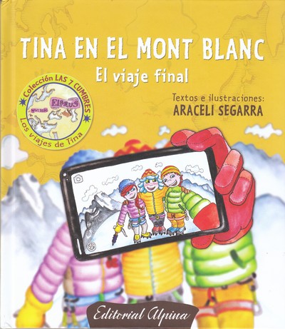 Tina en el Mont Blanc