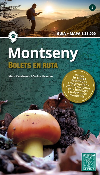 Montseny - Bolets en ruta. Guía + mapa