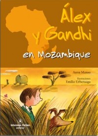 Álex y Gandhi en Mozambique 