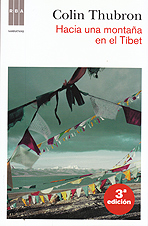 Hacia una montaña en el Tíbet