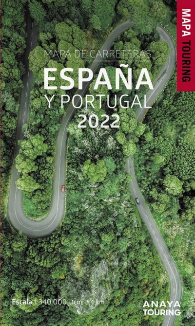 MAPA DE CARRETERAS ESPAÑA Y PORTUGAL