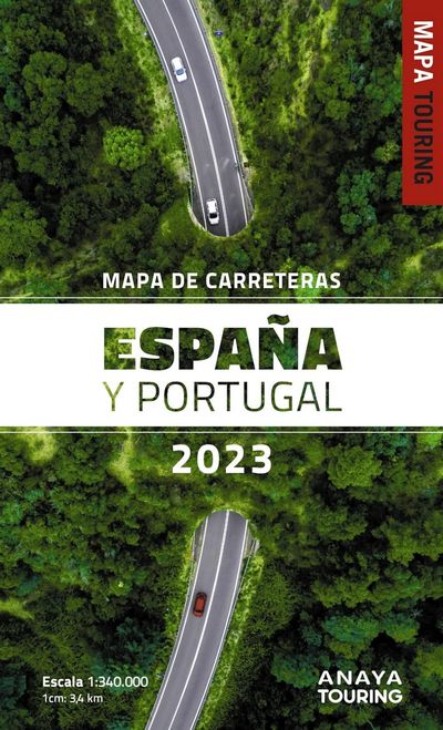 Mapa de carreteras de España y Portugal 2023