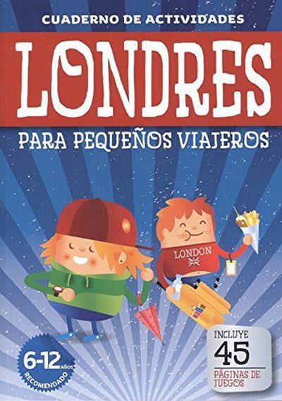 Cuaderno de actividades Londres para pequeños viajeros 