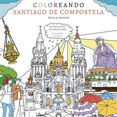 Coloreando Santiago de Compostela