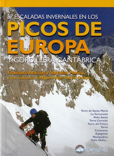 57 escaladas invernales en los Picos de Europa