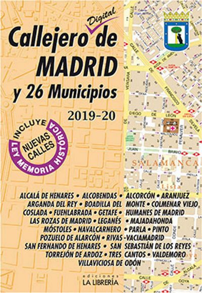 Callejero digital de Madrid y 26 municipios (2019-20)