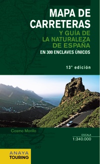 Mapa de carreteras y guía de la naturaleza de España 2014
