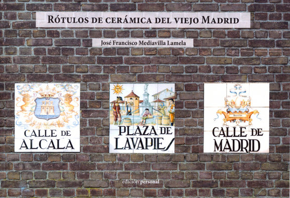 Rótulos de cerámica del viejo Madrid