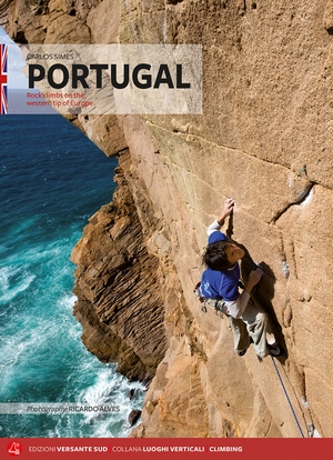 Portugal . Rock climbs on the western tip of Europe