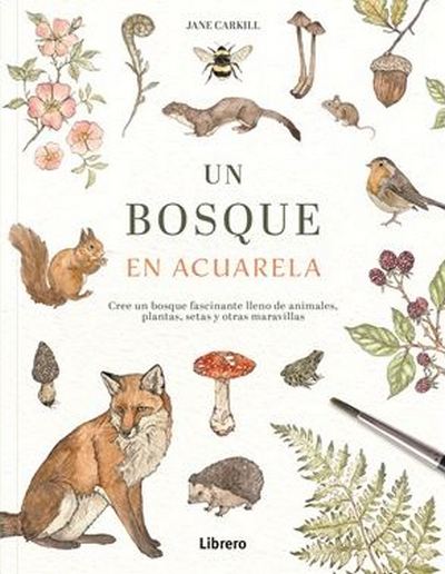 Un bosque en acuarela