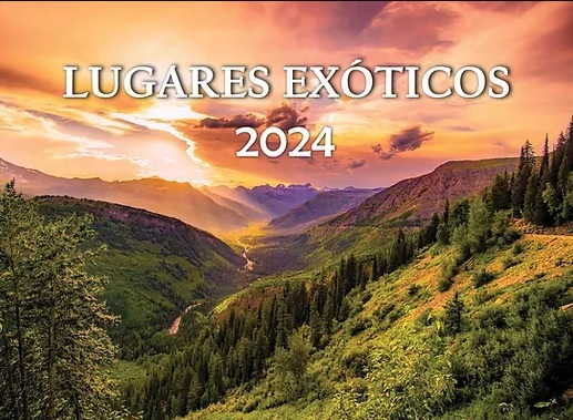 Calendario Lugares Exóticos 2024