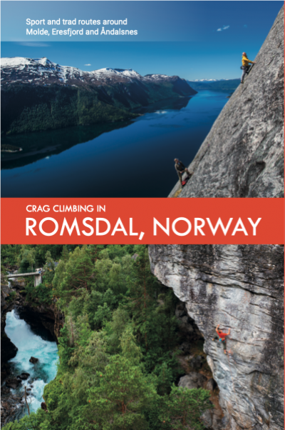 Crag climbing in Romsdal, Norway