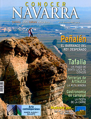 Peñalén, el barranco del rey despeñado