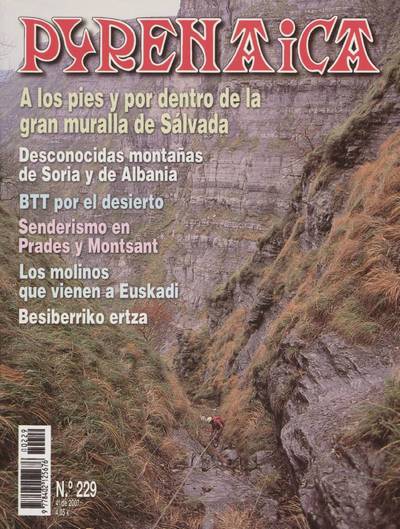 Pyrenaica Nº 229. A los pies y por dentro de la gran muralla de Sálvada
