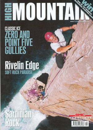 High Mountain: Zero and point five gullies