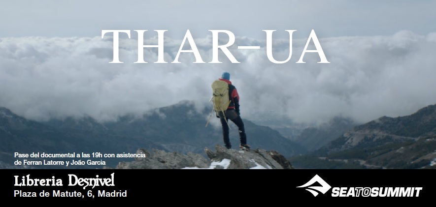 Proyección del documental "Thar-ua" con Ferran Latorre y João Garcia