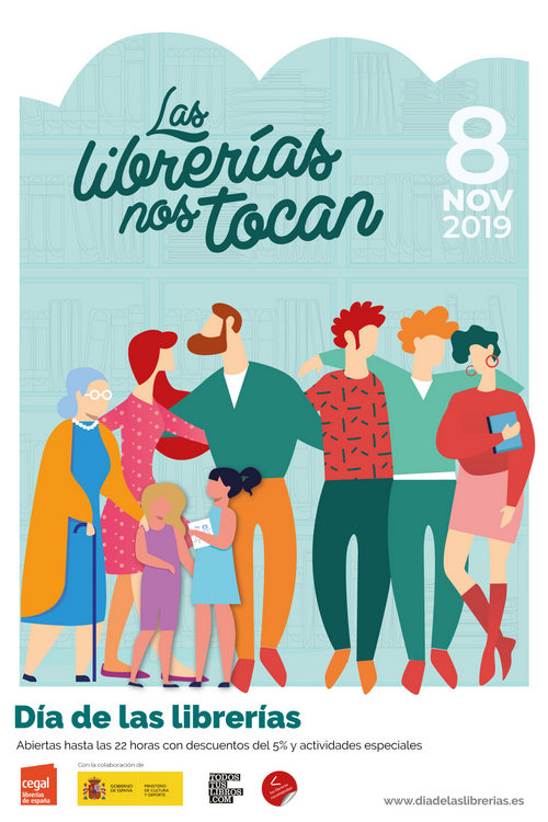 HOY VIERNES 8 DE NOVIEMBRE: DÍA DE LAS LIBRERÍAS